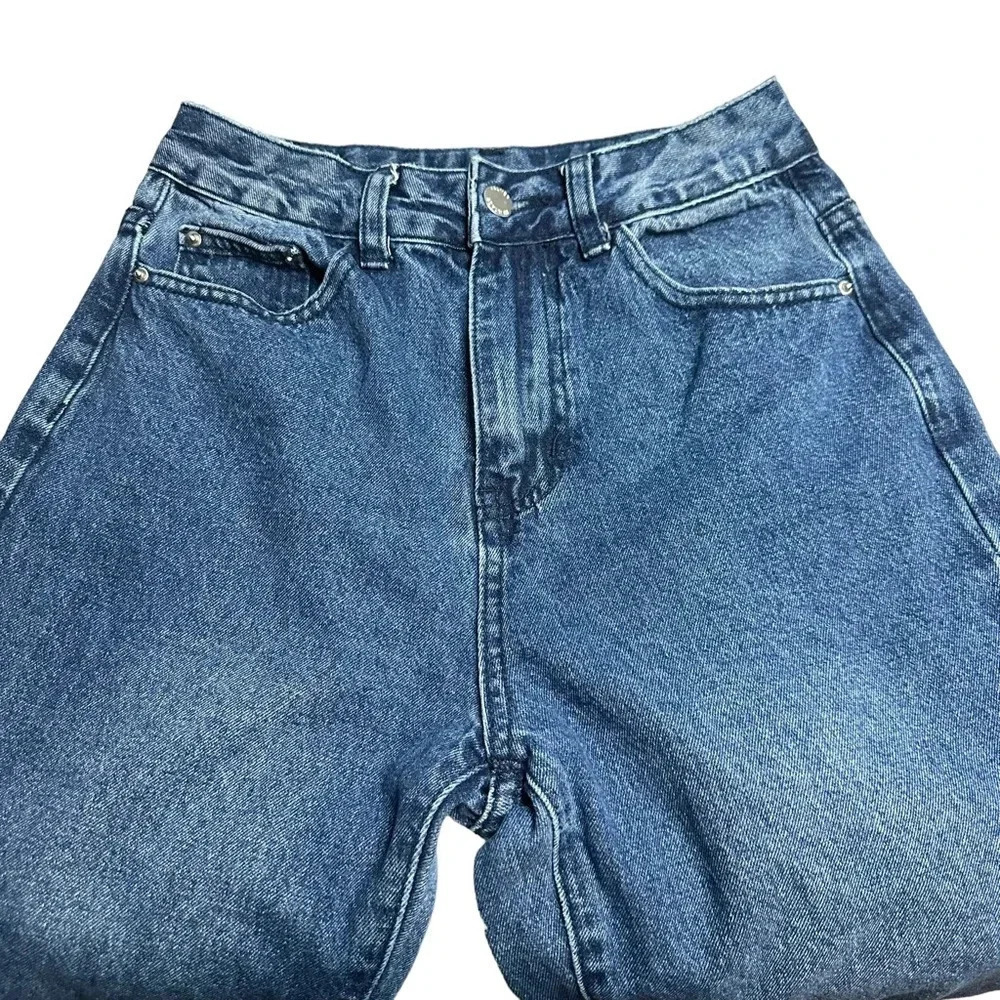 Dazy High Waisted Wide Leg Jeans Size Small - Picture 8 of 9